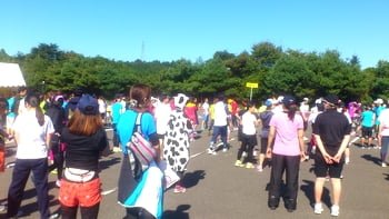 利府町スイーツマラソンの会場