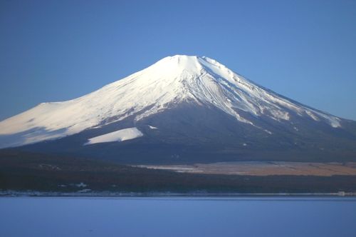 富士山と山中湖