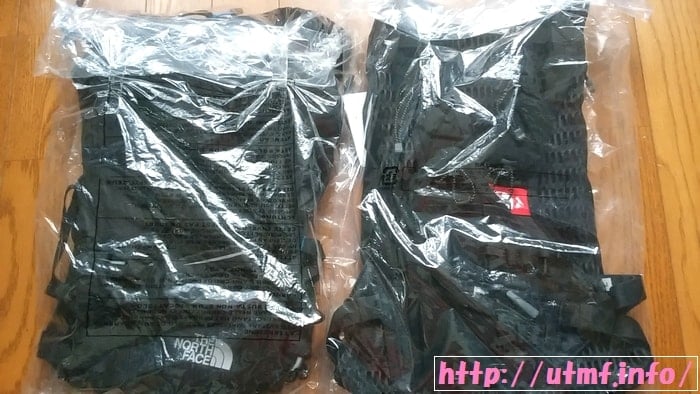 ノースフェイス製ＴＲコンポ１０とＦＲレースベスト限定品のトレイルランニング用バックパック