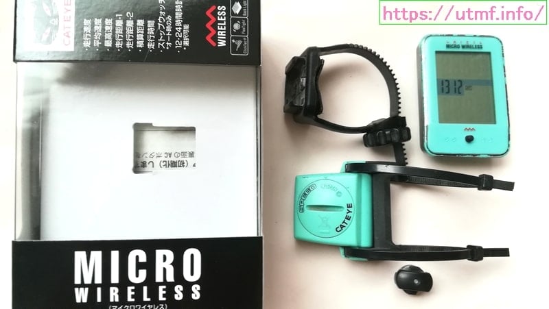 ブライトンライダー４５０とキャットアイのサイクルコンピューター比較。
