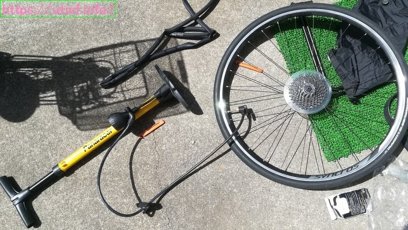 自転車のパンク修理は１００円でできる！工具不要で簡単安上がり。