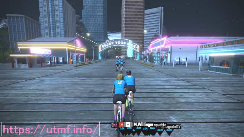 Zwift at Wahoo Kicker Core