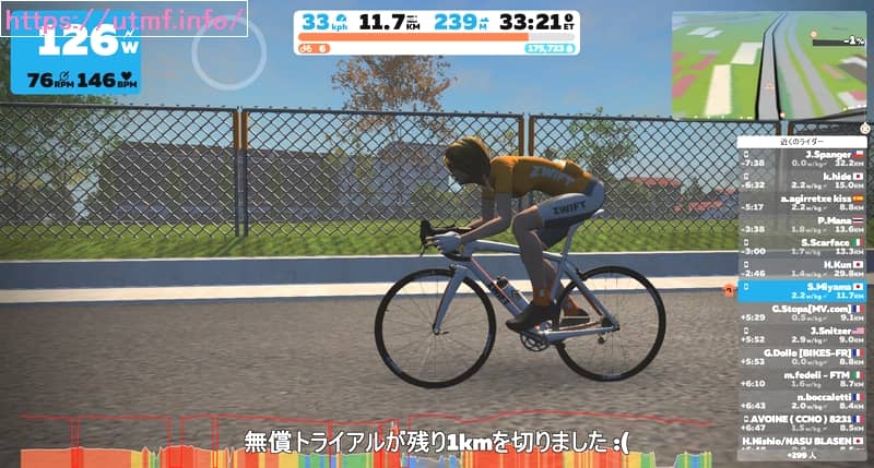 Zwift at Wahoo Kicker Core