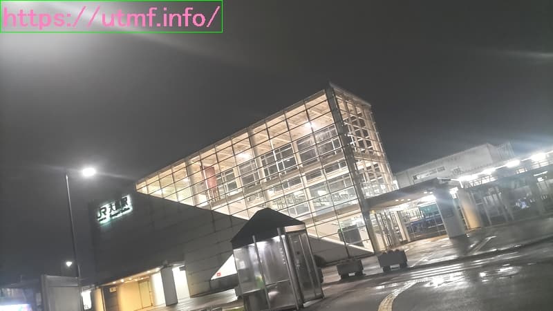 大曲駅から奥羽山荘に車移動。