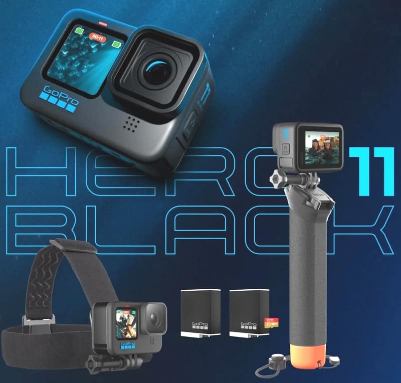 go pro 11 hero black body