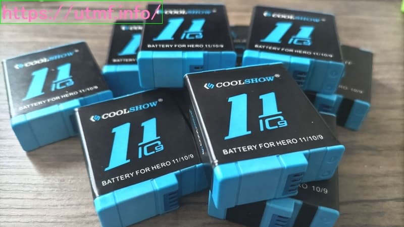 9 GoPro 11 batteries