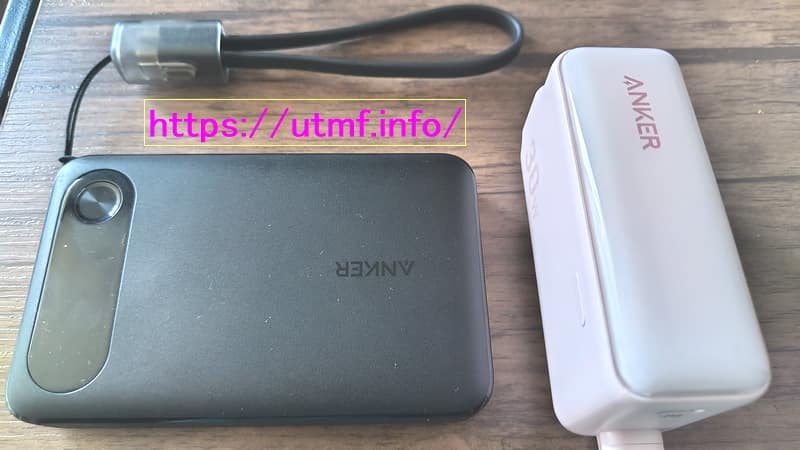 Anker Power Bank (30W, Fusion, Built-In USB-C