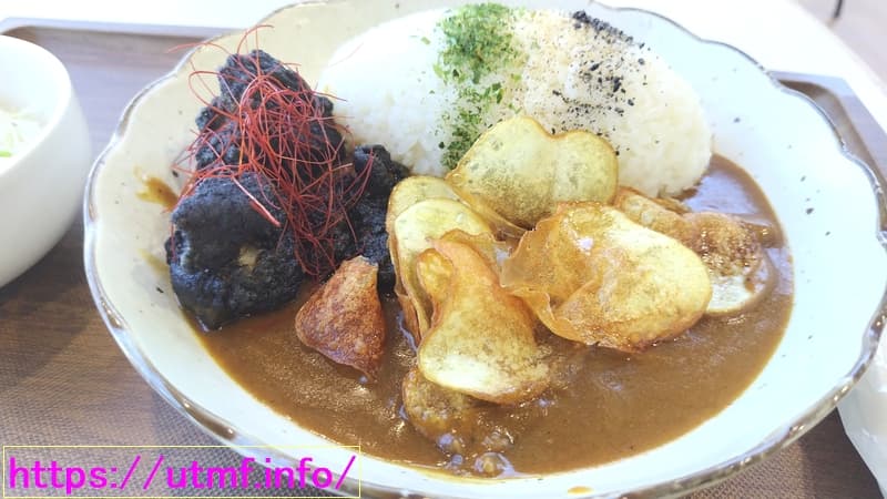 島原半島ジオカレー 溶岩唐揚げ添え