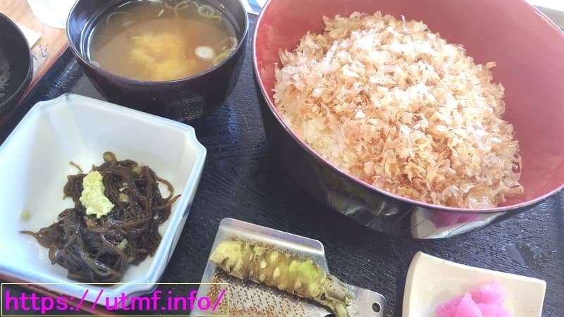 Kawazu 7 Waterfalls wasabi lunch