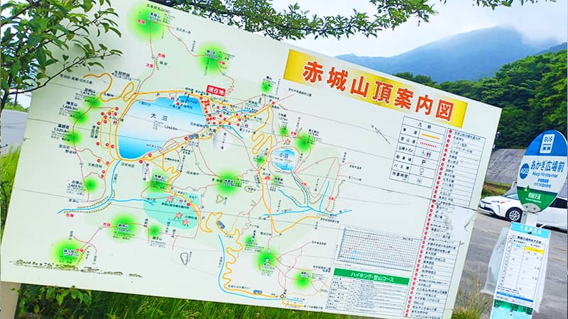 赤城広場から前橋駅へのバス停