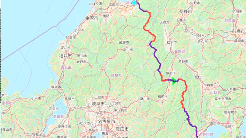 Trans Japan Alps Race