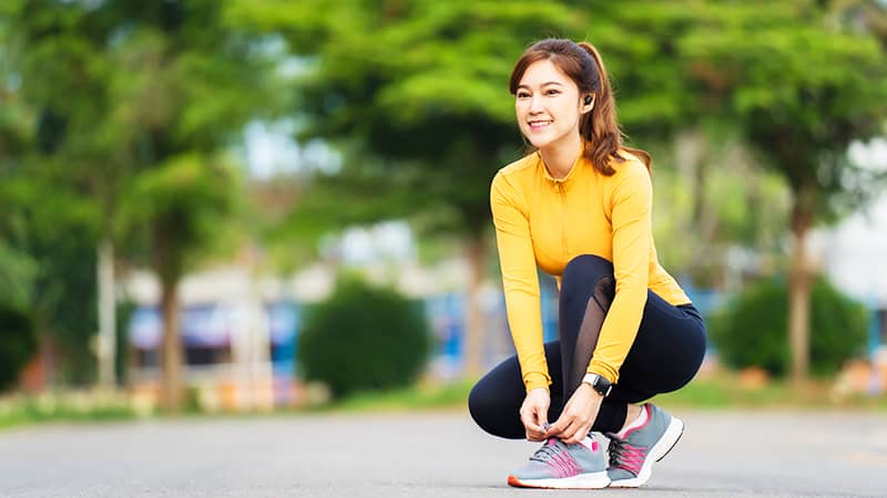 woman runner