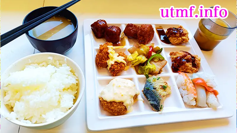 道の駅えびののバイキング１６５０円。