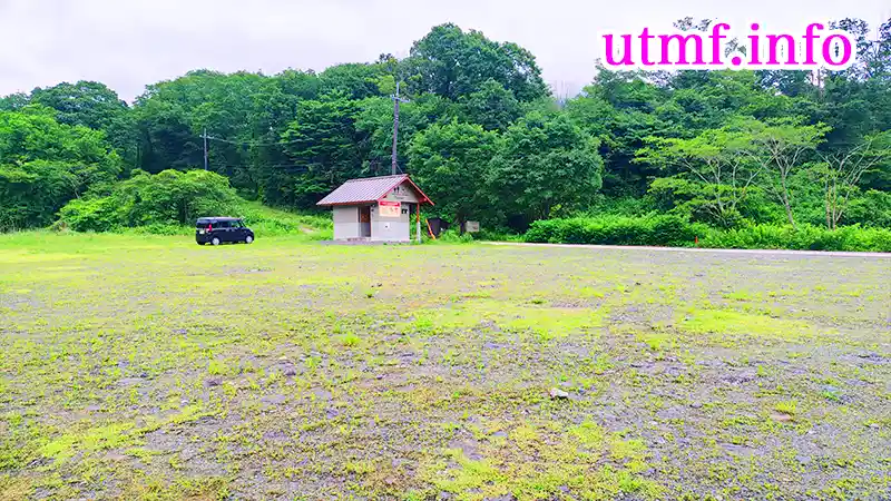 北蒜山登山口の駐車場