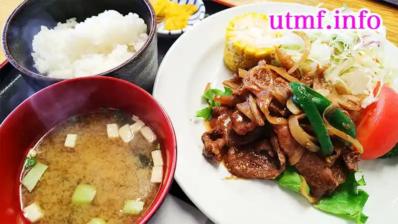鹿肉ジンギスカン定食