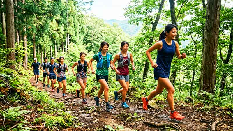 トレイルランニング大学・宮城・トレイル乱舞
